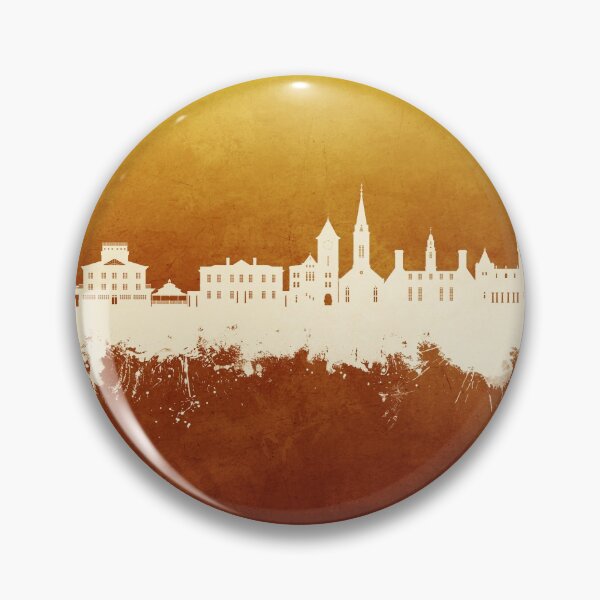Item preview, New Bern North Carolina Skyline designed and sold by ArtPrints.