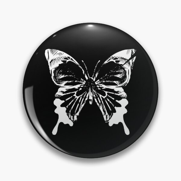 Aperçu de l'œuvre Butterfly Skull Grunge Fairycore Minimalistic Fairycore Goth Gear créée et vendue par DynamicDesign.