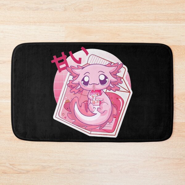 Artikelvorschau, Kawaii Axolotl Erdbeermilch Japanischer Anime entworfen und verkauft von TERRYCOXSHOP.