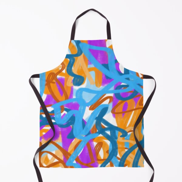 Item preview, Lines in Blue, Purple, Orange & White designed and sold by citystudio.