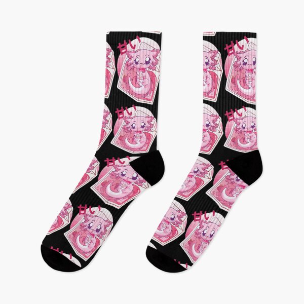 Artikelvorschau, Kawaii Axolotl Erdbeermilch Japanischer Anime entworfen und verkauft von TERRYCOXSHOP.