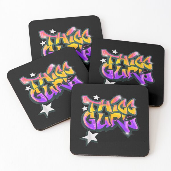 Item preview, œthicc Gurl' Graffiti Style Urban Streetwear designed and sold by idabry.