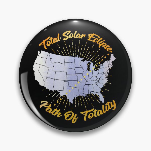 Item preview, Total Solar Eclipse Path Of Totality USA Map 4.8.24 Totality Gear designed and sold by DynamicDesign.