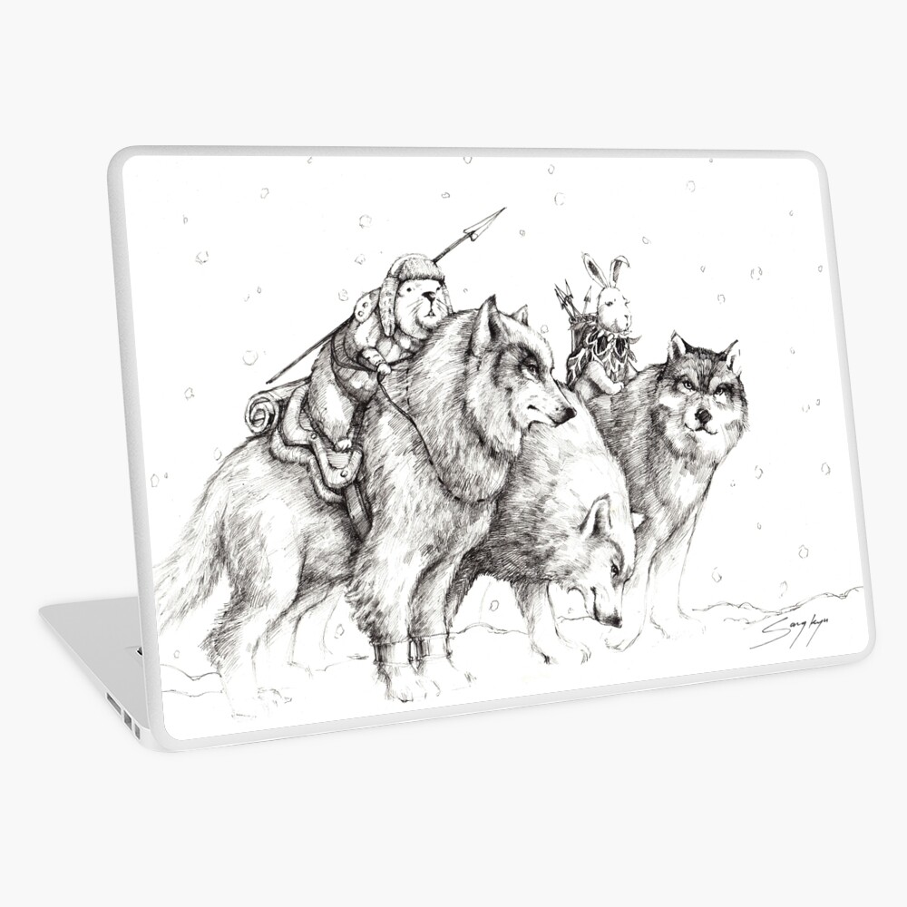 Item preview, Laptop Skin designed and sold by SKMOON.