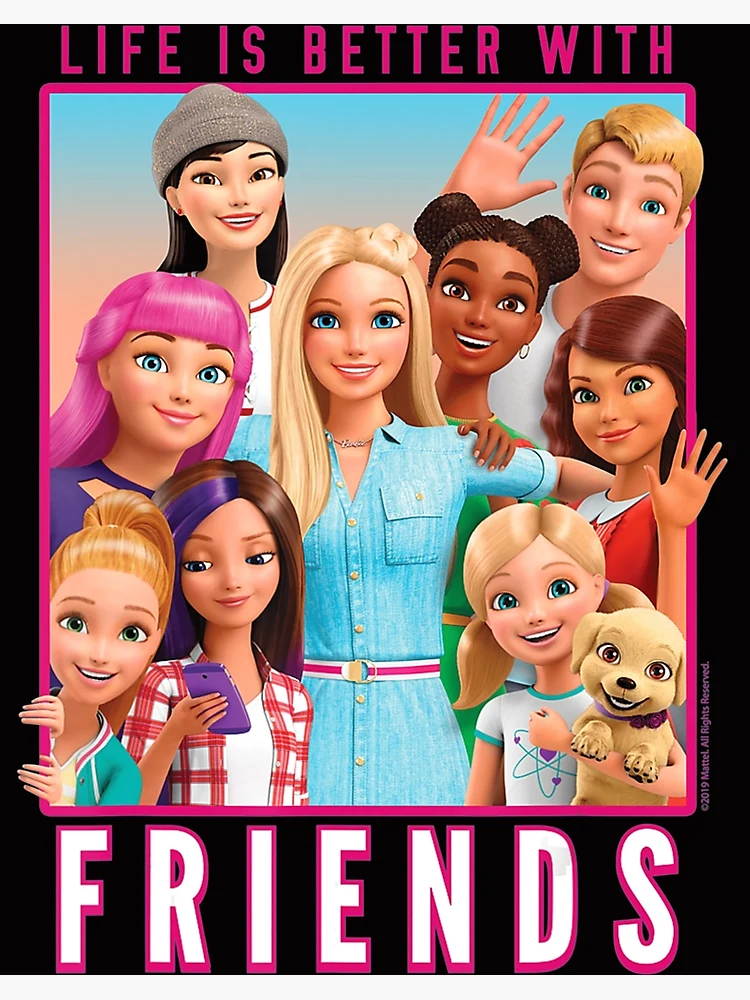 barbie life in the dreamhouse friends