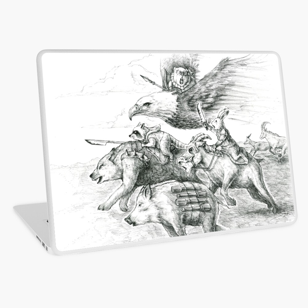 Item preview, Laptop Skin designed and sold by SKMOON.