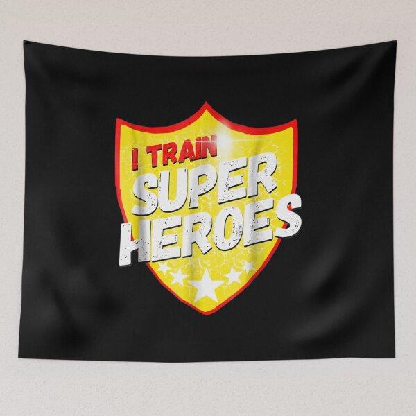 Item preview, I Train Super Heroes Hero Teacher designed and sold by idabry.