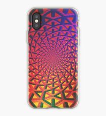 Holographic networks iPhone Case