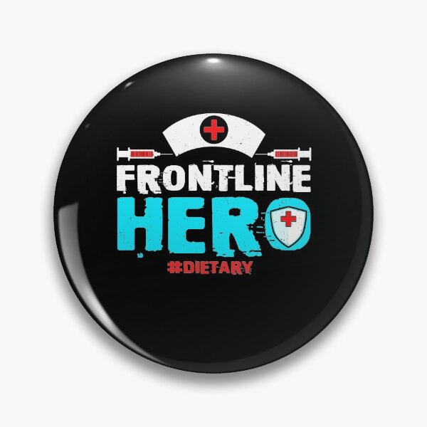 Item preview, Frontline Hero Dietary essential workers Thank You Nurses designed and sold by BaseStore.
