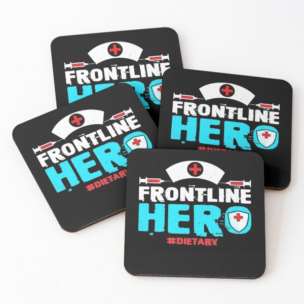 Item preview, Frontline Hero Dietary essential workers Thank You Nurses designed and sold by BaseStore.