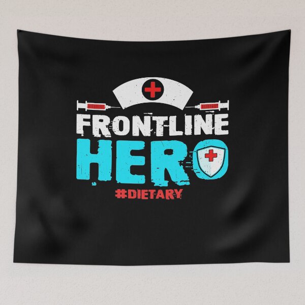 Item preview, Frontline Hero Dietary essential workers Thank You Nurses designed and sold by BaseStore.