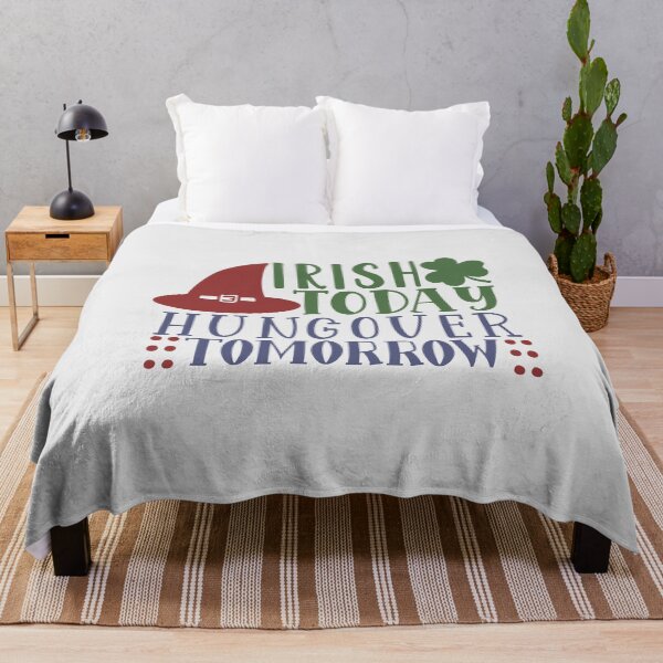 Item preview, Irish Today Hungover Tomorrow designed and sold by Gevover.