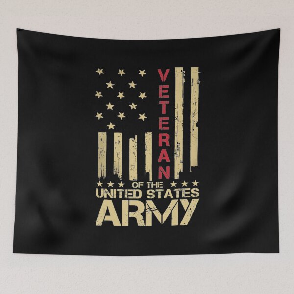 Item preview, Patriotic U.S Army Veteran Red Line American Flag Vintage  designed and sold by kellygritzman.