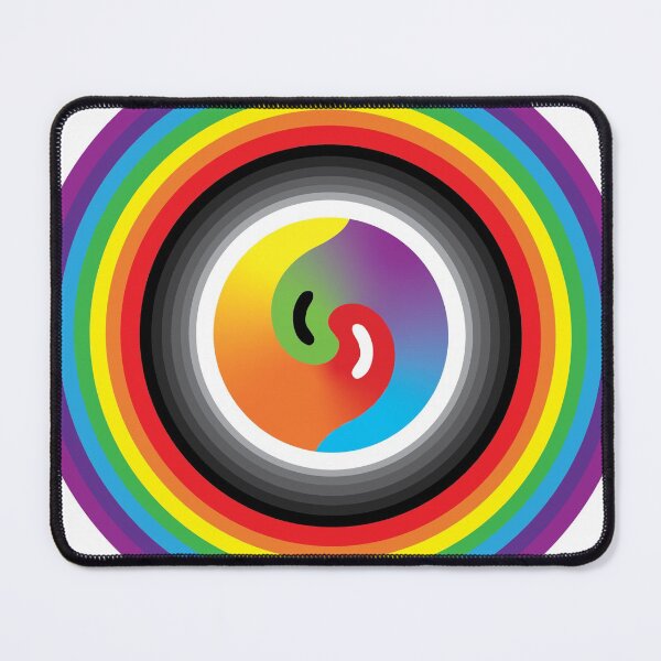 Item preview, Rainbow Yin & Yang designed and sold by adelelouise.