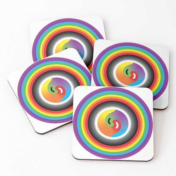 Item preview, Rainbow Yin & Yang designed and sold by adelelouise.