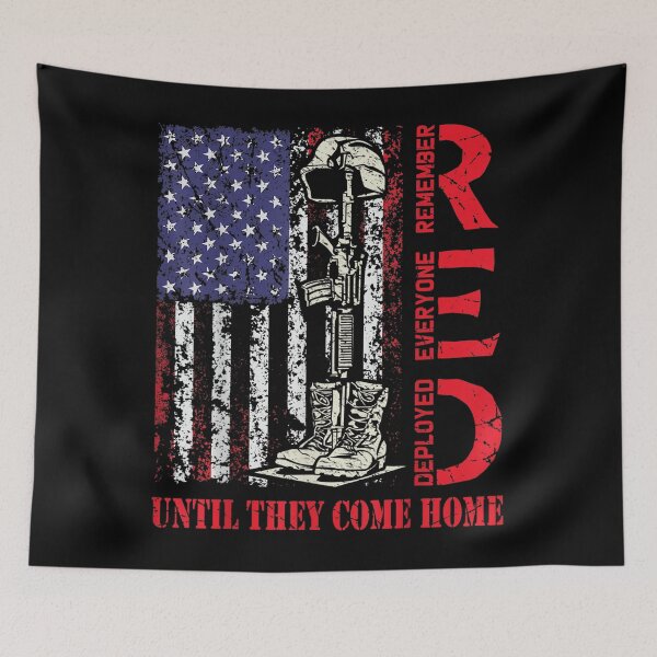 Item preview, Red Friday Army Deployed Veteran Us Flag Vintage designed and sold by idabry.