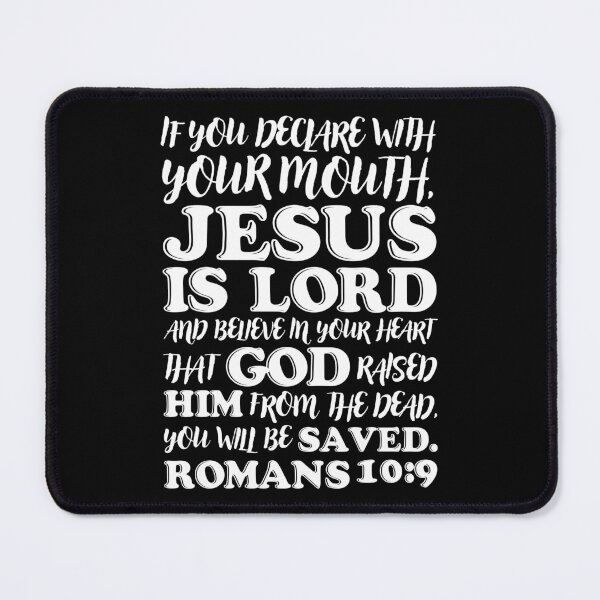 Item preview, Romans 10:9 Jesus is Lord designed and sold by plushism.