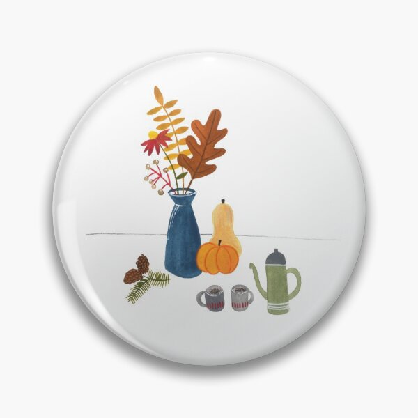 Item preview, Sweater weather still life illustration designed and sold by Paper Den.