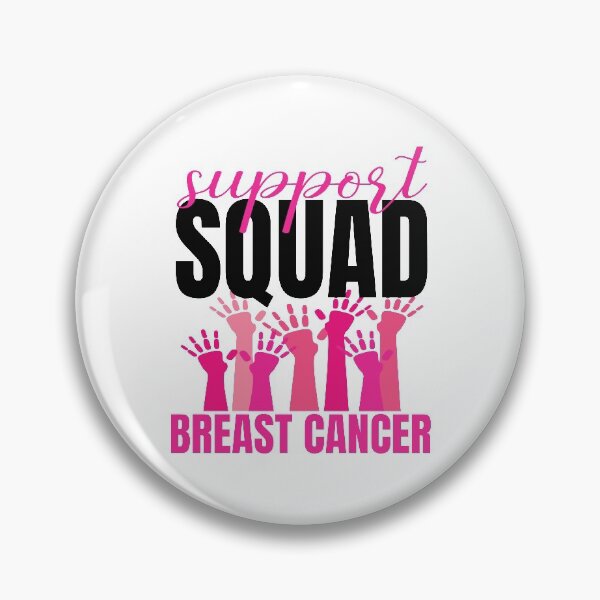 Item preview, Support squad breast cancer awareness Breast Cancer Warrior pink design designed and sold by mydreamcatcher.
