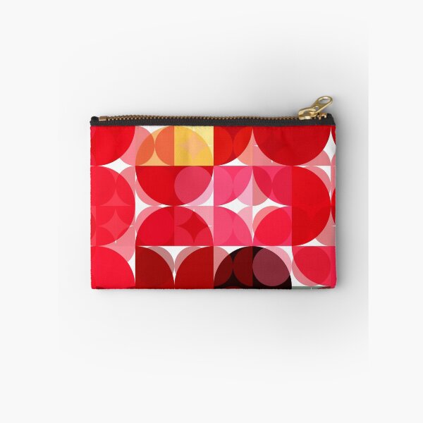 Item preview, Mottled Red Poinsettia 2 Abstract Circles 3 designed and sold by TravelPhotoArt.