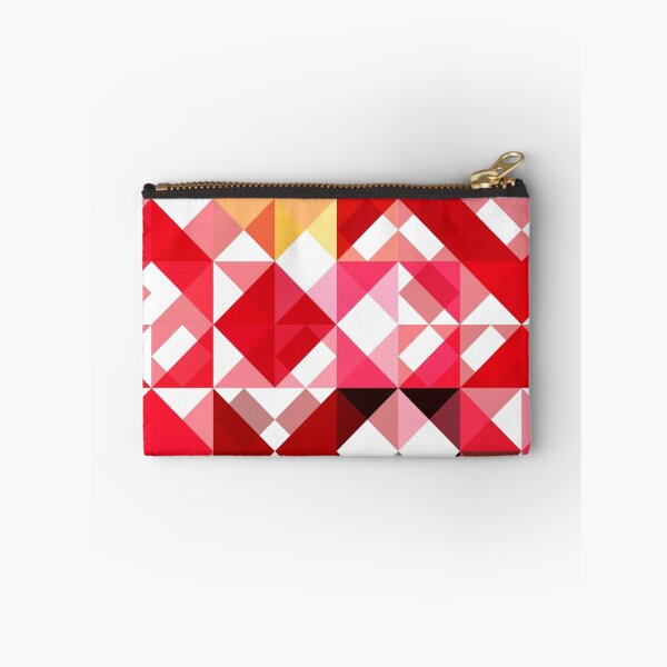 Item preview, Mottled Red Poinsettia 2 Abstract Triangles 1 designed and sold by TravelPhotoArt.