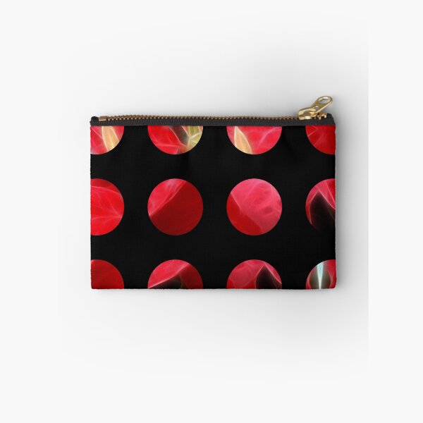 Item preview, Mottled Red Poinsettia 2 Art Circles 2 designed and sold by TravelPhotoArt.