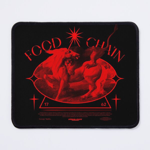 Item preview, FOOD CHAIN - Street Wear Design Red designed and sold by URBAN LEADS.