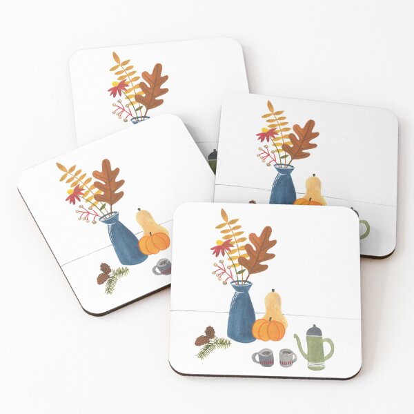 Item preview, Sweater weather still life illustration designed and sold by Paper Den.