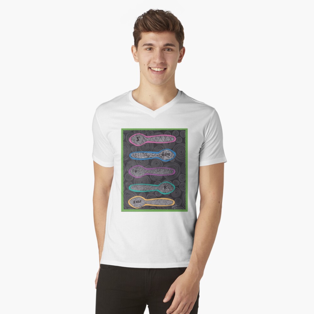Item preview, V-Neck T-Shirt designed and sold by Shilissimo.