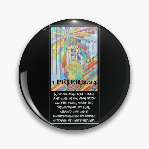 Item preview, 1 Peter 2.24 - Bible Verse Design  designed and sold by CyBertin98.