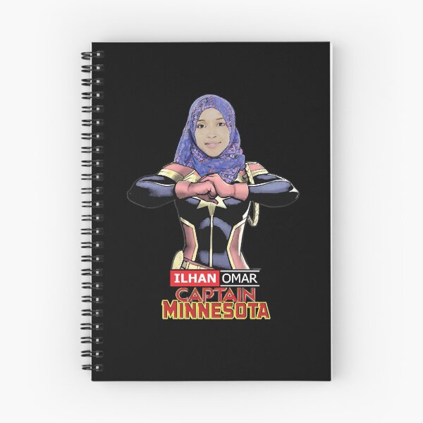 Item preview, Ilhan Omar Captain Minnesota  designed and sold by awTriston02.