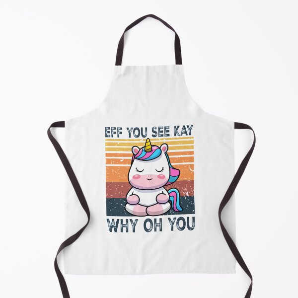 Item preview, EFF You See Kay Why Oh You unicorn Yoga Vintage funny cute gift love yoga unicorn for mom dad kids E designed and sold by KiannaSchroeder.