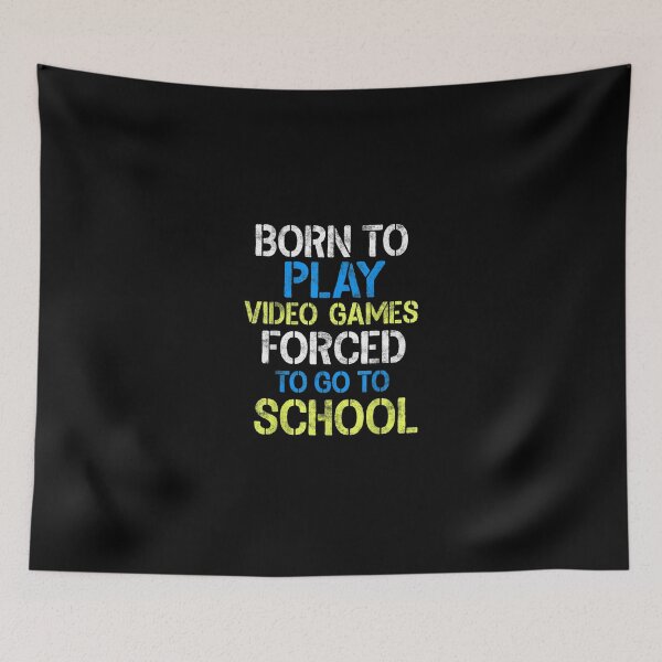 Item preview, Born To Play Video Games Funny Video Gamer Gaming designed and sold by MiloszshiZse.
