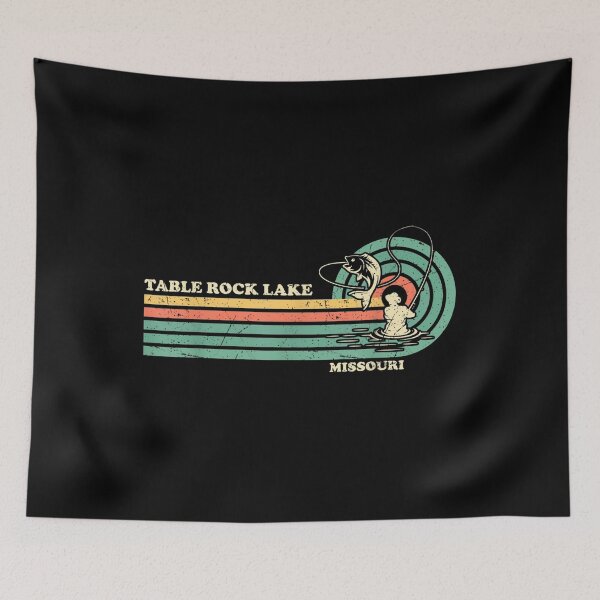 Item preview, Vintage Retro Summer Fishing Missouri Table Rock Lake designed and sold by idabry.