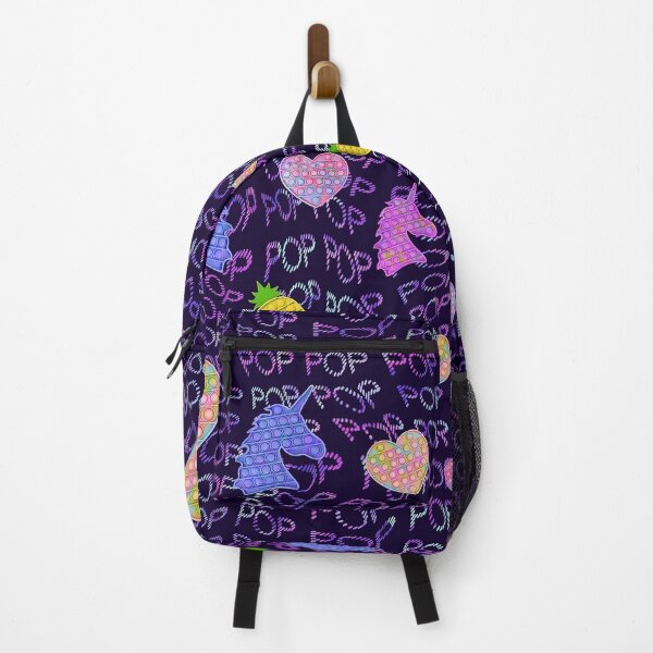 Item preview, Pop Fidget Print Pattern Backpack  designed and sold by scatterwillowhe.