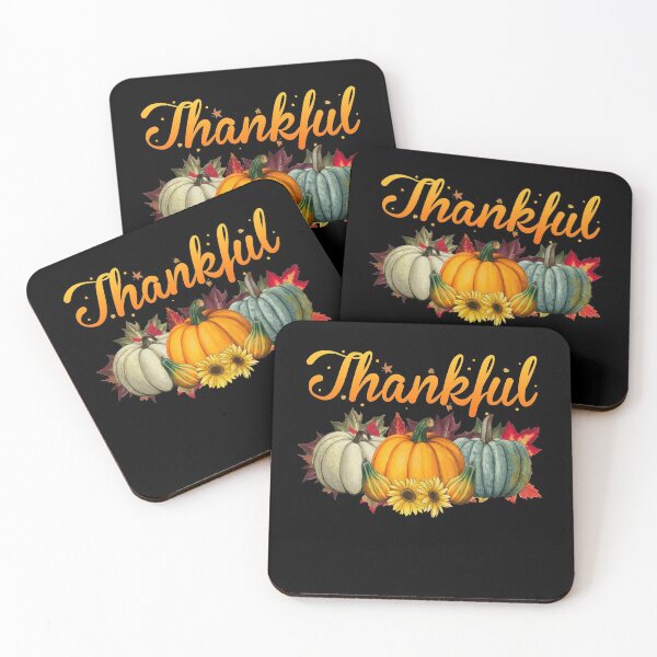 Item preview, Happpy Thanksgiving Day Autumn Fall Maple Leaves Thankful designed and sold by BaseStore.
