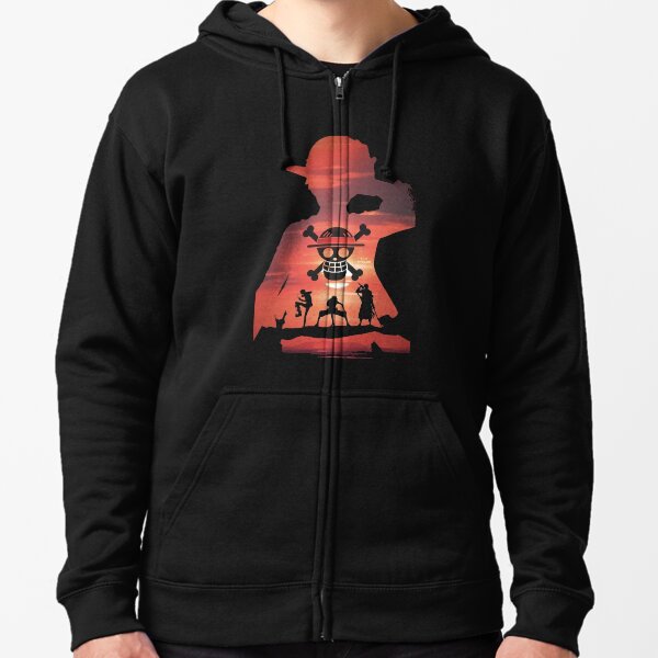 One piece Zipped Hoodie