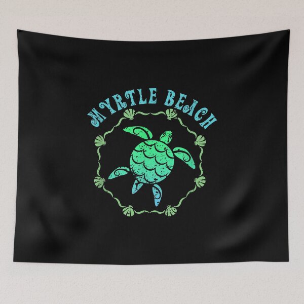 Item preview, Myrtle Beach Retro Tribal Turtle Gift designed and sold by idabry.