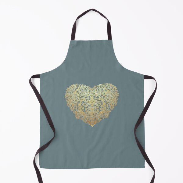 Item preview, ETHNIC ORNAMENT HEART designed and sold by DKVintage.
