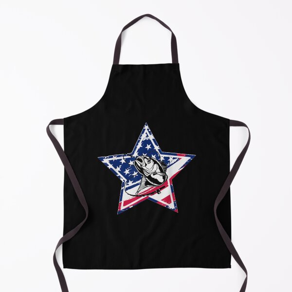 Item preview, Vintage Fishing With American Flag Bass Fish designed and sold by idabry.