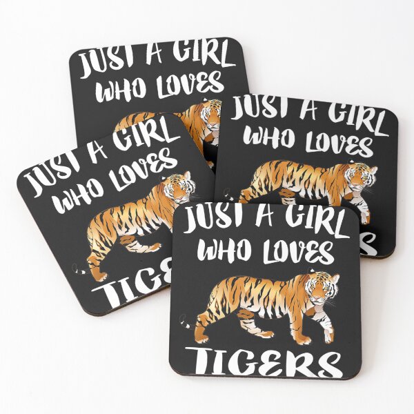 Item preview, Just A Girl Who Loves Tigers Tiger Animal Lover Gift  designed and sold by ElesaFox.