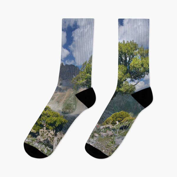 Item preview, Panoramic View Mountain Valley With Lake Mountain designed and sold by JTS STORE.