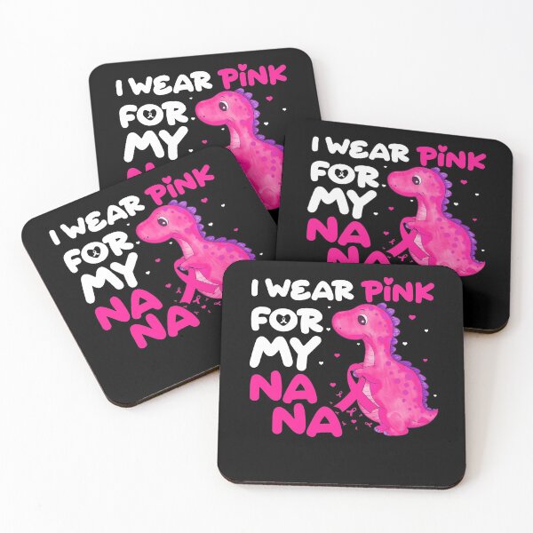Item preview, I Wear Pink For My Nana Breast Cancer Awareness Grandma designed and sold by BaseStore.