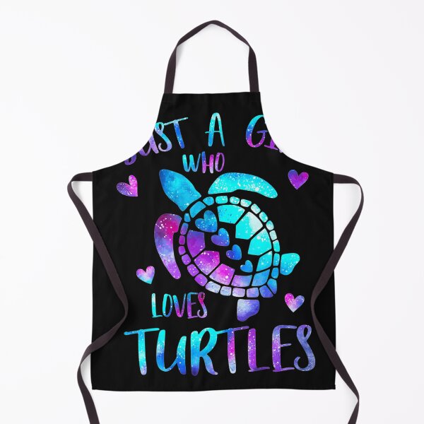 Item preview, Just A Girl Who Loves Turtles Galaxy Space Sea Turtle Lover  designed and sold by ElesaFox.