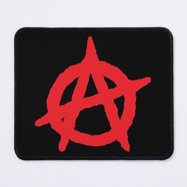 Item preview, Red Anarchy Logo (Large) designed and sold by RevolutionInPaint.