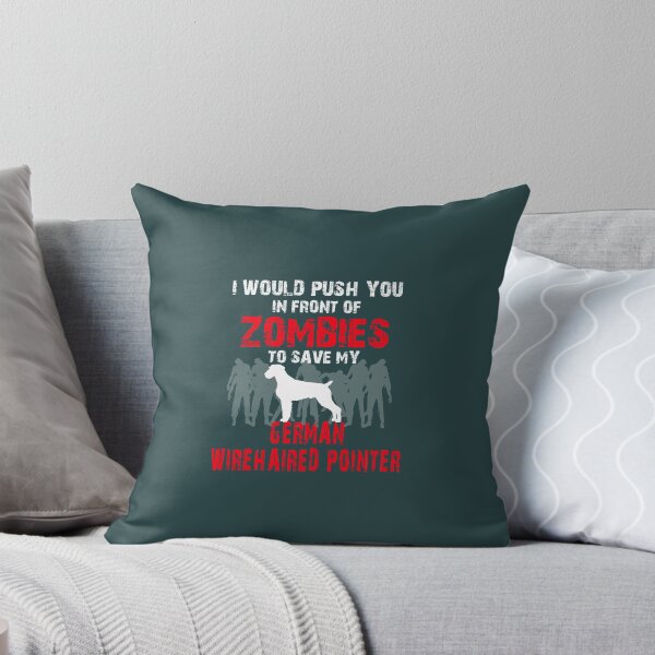 Item preview, Front Zombies German Wirehaired Pointer designed and sold by AlwaysAwesome.