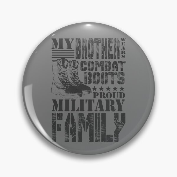 Artikelvorschau, Brother Wears Combat Boots Proud Military Family Gear entworfen und verkauft von DynamicDesign.