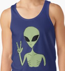 peace alien Tank Top