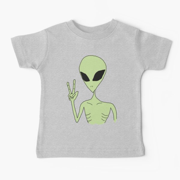 peace alien Baby T-Shirt