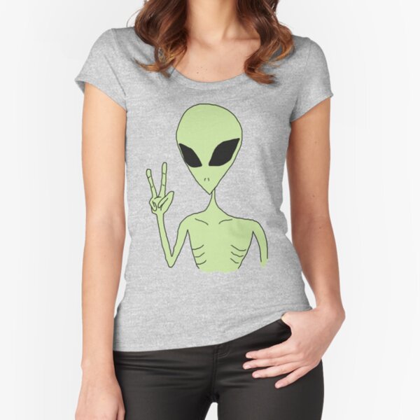 ALIEN HEAD MENS T SHIRT FULL FRONT SCI FI UFO SPACE TRAVEL NOVELTY PRESENT
